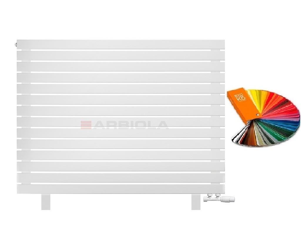 Arbiola Gorizont Liner VZ 1250-36-14 секции цветной горизонтальный радиатор c нижним подключением с ножками Arbiola Gorizont Liner VZ 1250-36-14 секции цветной горизонтальный радиатор c нижним подключением с ножками