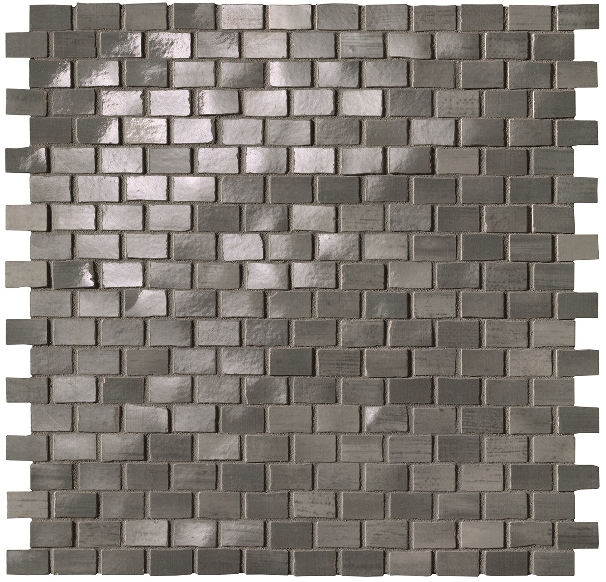 Fap Ceramiche Brickell Grey Brick Mosaico Gloss 30×30 см Мозаика Fap Ceramiche Brickell Grey Brick Mosaico Gloss 30×30 см Мозаика