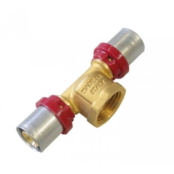 Tiemme Тройник с внутренней резьбой 32х1/2''x32 Tiemme Тройник с внутренней резьбой 32х1/2''x32