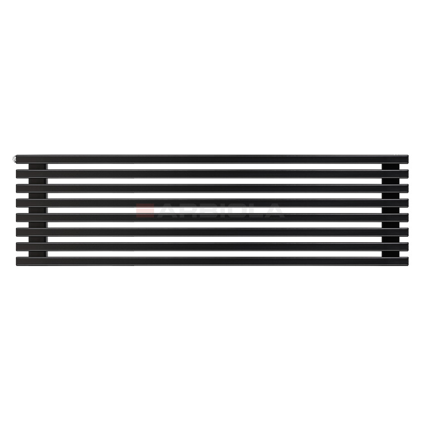 Arbiola Gorizont H 1200-63-08 секции черный горизонтальный радиатор c боковым подключением Arbiola Gorizont H 1200-63-08 секции черный горизонтальный радиатор c боковым подключением