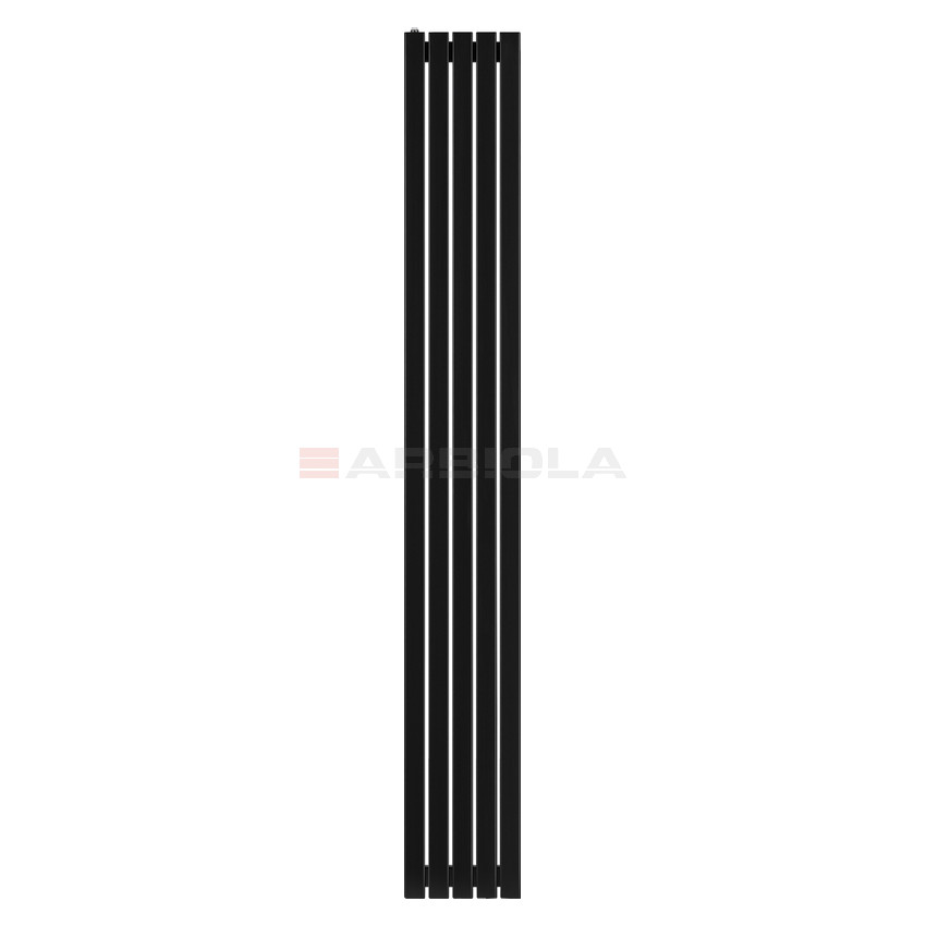 Arbiola Liner H 2500-36-05 секции черный вертикальный радиатор c боковым подключением Arbiola Liner H 2500-36-05 секции черный вертикальный радиатор c боковым подключением