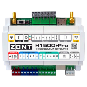 ZONT H1500+ PRO универсальный контроллер ZONT H1500+ PRO универсальный контроллер