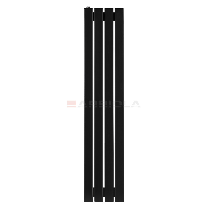 Arbiola Liner H 1250-36-04 секции черный вертикальный радиатор c боковым подключением Arbiola Liner H 1250-36-04 секции черный вертикальный радиатор c боковым подключением