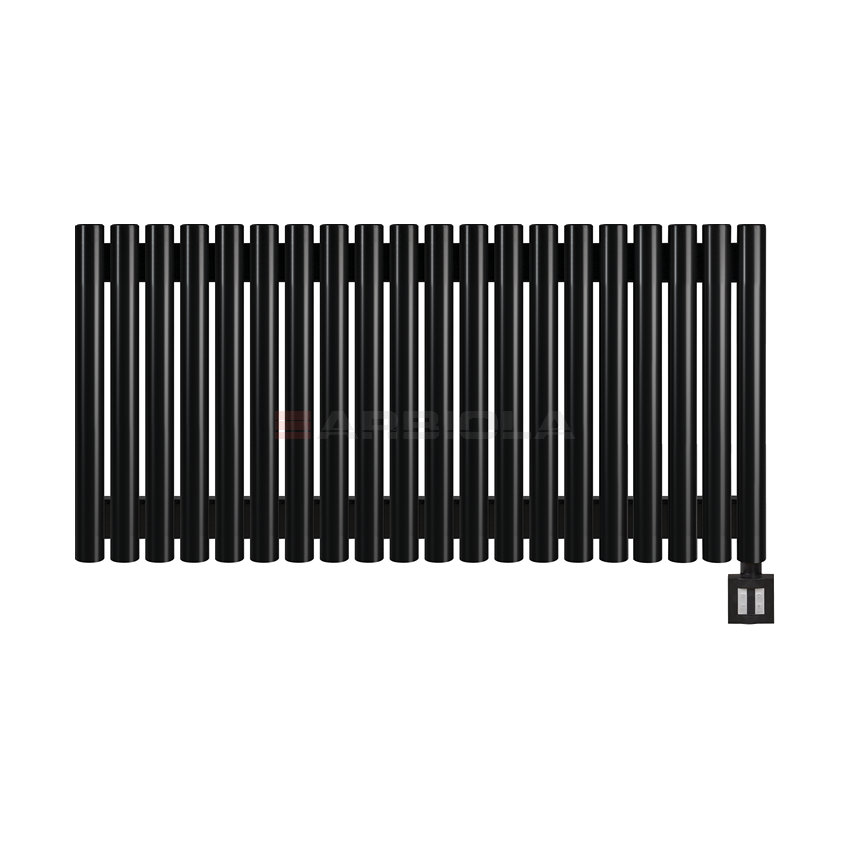 Arbiola Iris 42 EV 500-42-20 секции черный электрический полотенцесушитель Arbiola Iris 42 EV 500-42-20 секции черный электрический полотенцесушитель