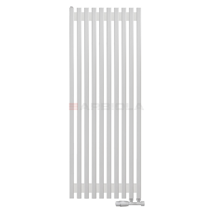 Arbiola Compact V 1000-63-10 секции белый вертикальный радиатор c нижним подключением Arbiola Compact V 1000-63-10 секции белый вертикальный радиатор c нижним подключением