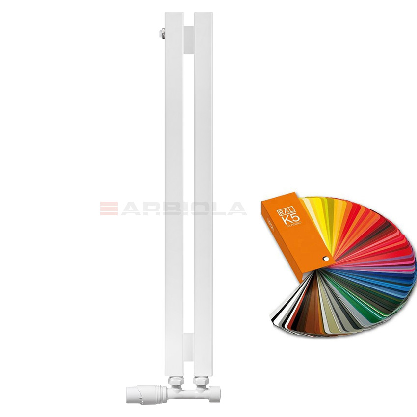 Arbiola Ritmo V 700-40-02 секции цветной вертикальный радиатор c нижним подключением Arbiola Ritmo V 700-40-02 секции цветной вертикальный радиатор c нижним подключением