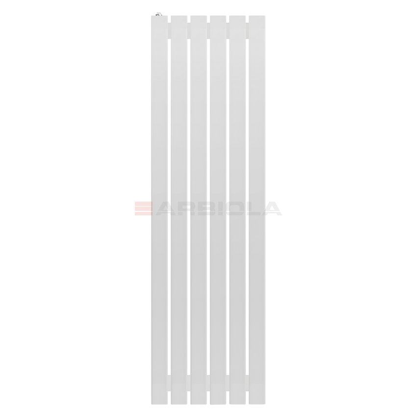Arbiola Mono H 1250-60-06 секции белый вертикальный радиатор c боковым подключением Arbiola Mono H 1250-60-06 секции белый вертикальный радиатор c боковым подключением