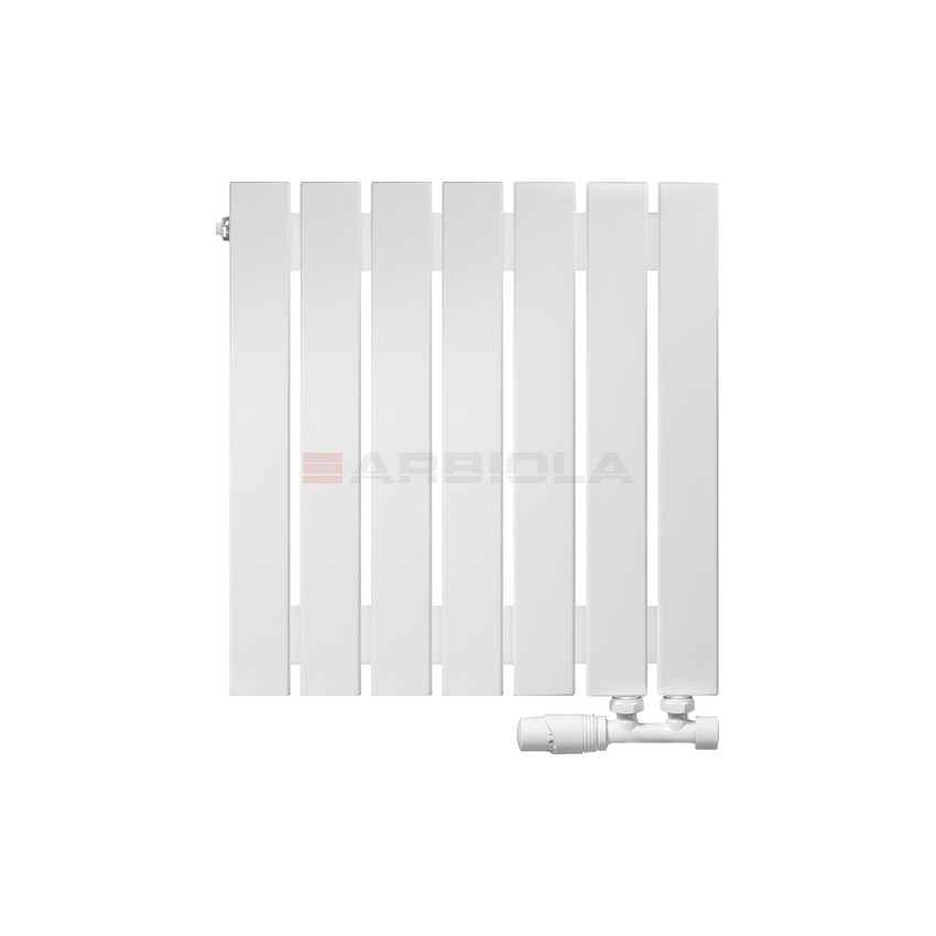 Arbiola Liner V 500-36-07 секции белый вертикальный радиатор c нижним подключением Arbiola Liner V 500-36-07 секции белый вертикальный радиатор c нижним подключением