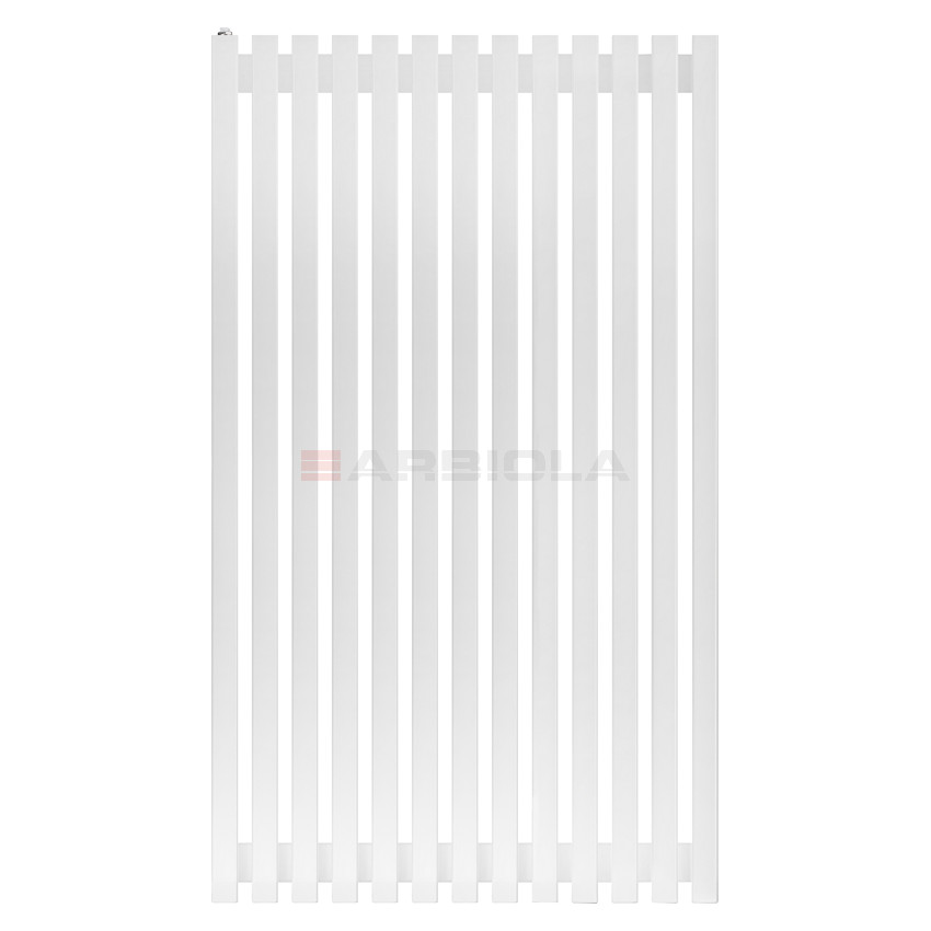 Arbiola Ritmo H 1200-40-13 секции белый вертикальный радиатор c боковым подключением Arbiola Ritmo H 1200-40-13 секции белый вертикальный радиатор c боковым подключением