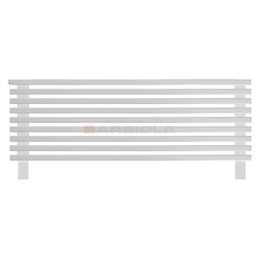 Arbiola Gorizont Compact HZ 1250-63-09 секции белый горизонтальный радиатор c боковым подключением с ножками Arbiola Gorizont Compact HZ 1250-63-09 секции белый горизонтальный радиатор c боковым подключением с ножками
