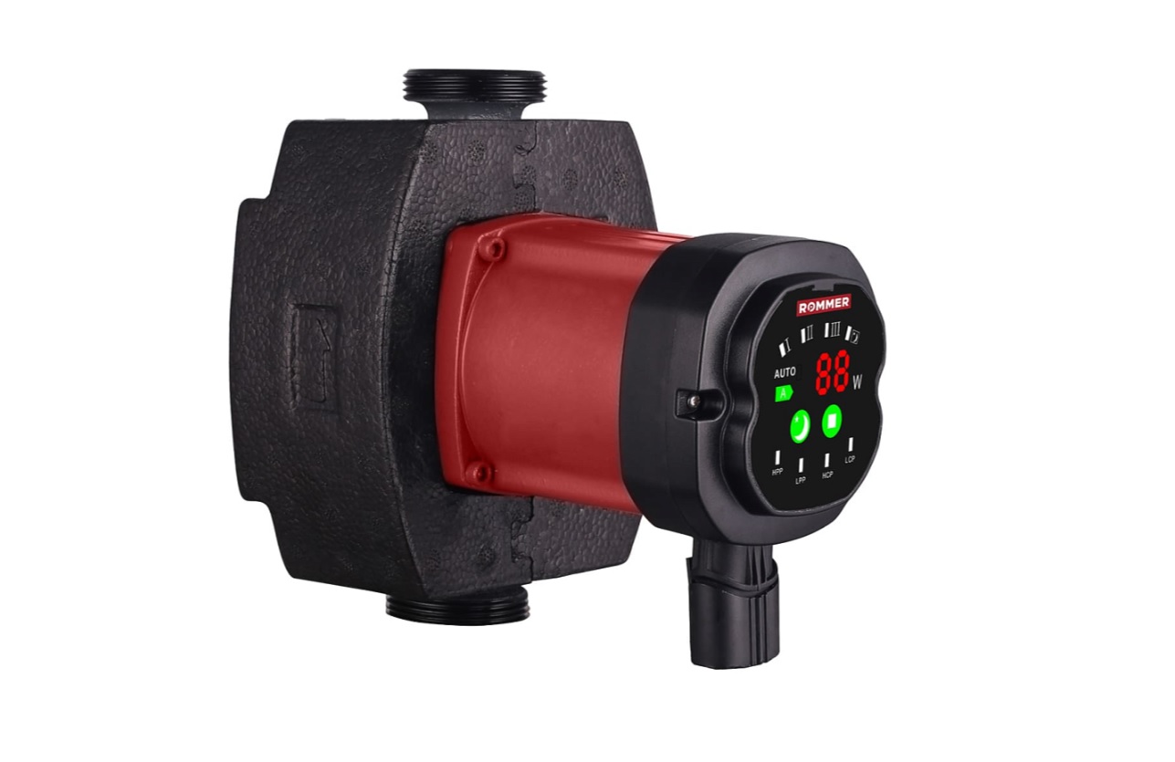 ROMMER PROFI ERTI (ER) 25/40-180 Циркуляционный насос с частотным регулированием с гайками и теплоизоляцией