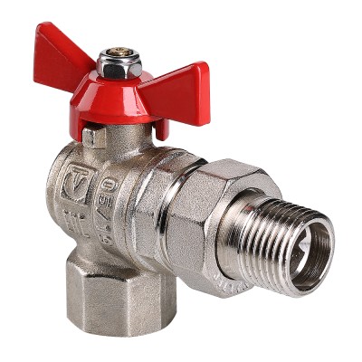 Valtec Base 3/4" Кран шаровой внутренняя/наружная резьба угловой с полусгоном Valtec Base 3/4" Кран шаровой внутренняя/наружная резьба угловой с полусгоном