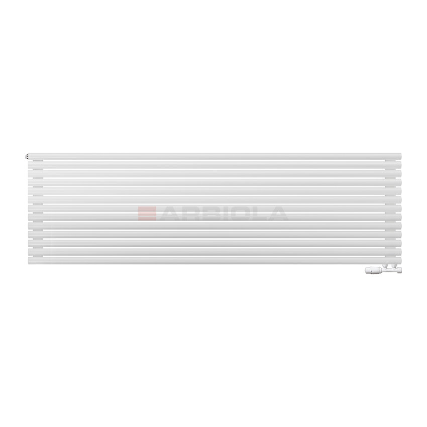 Arbiola Gorizont Iris V 2000-42-13 секции белый горизонтальный радиатор c нижним подключением Arbiola Gorizont Iris V 2000-42-13 секции белый горизонтальный радиатор c нижним подключением