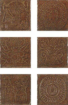 Cerdomus, Kyr. BR 1-6 Mand Red ZCJX 15x15 декоративный элемент Cerdomus, Kyr. BR 1-6 Mand Red ZCJX 15x15 декоративный элемент
