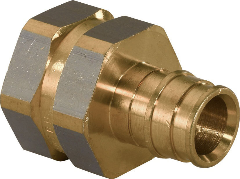Штуцер Uponor Q&E 20-1/2 латунный с внутренней резьбой Штуцер Uponor Q&E 20-1/2 латунный с внутренней резьбой
