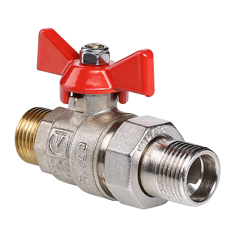 Valtec Base 1/2" Кран шаровой наружная/наружная резьба с полусгоном Valtec Base 1/2" Кран шаровой наружная/наружная резьба с полусгоном