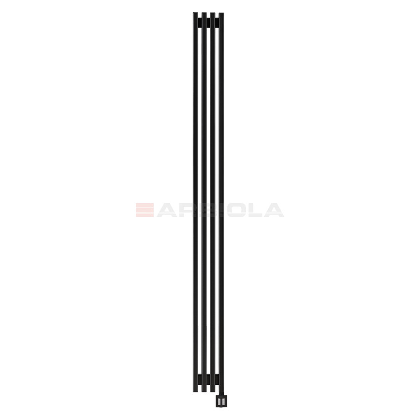 Arbiola Compact EV 2000-63-04 секции черный электрический полотенцесушитель Arbiola Compact EV 2000-63-04 секции черный электрический полотенцесушитель