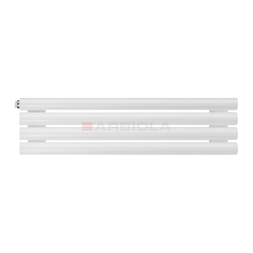 Arbiola Gorizont Iris H 1000-42-04 секции белый горизонтальный радиатор c боковым подключением Arbiola Gorizont Iris H 1000-42-04 секции белый горизонтальный радиатор c боковым подключением