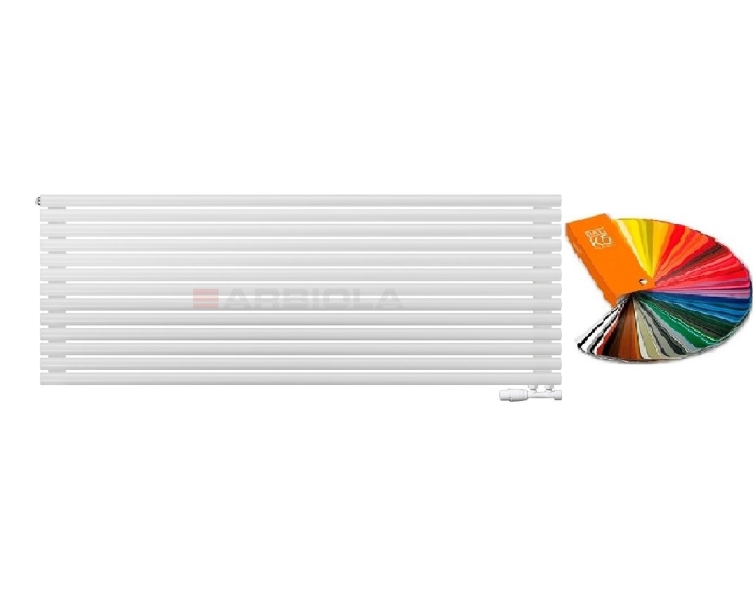 Arbiola Gorizont Iris V 1800-42-13 секции цветной горизонтальный радиатор c нижним подключением Arbiola Gorizont Iris V 1800-42-13 секции цветной горизонтальный радиатор c нижним подключением