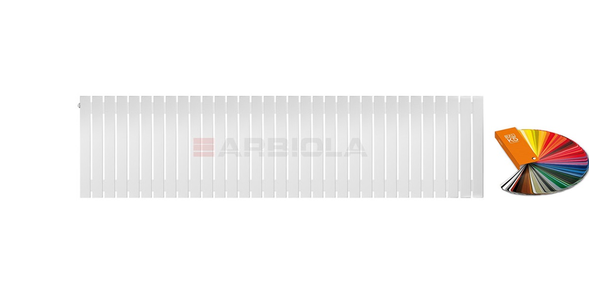 Arbiola Liner H 500-36-33 секции цветной вертикальный радиатор c боковым подключением Arbiola Liner H 500-36-33 секции цветной вертикальный радиатор c боковым подключением