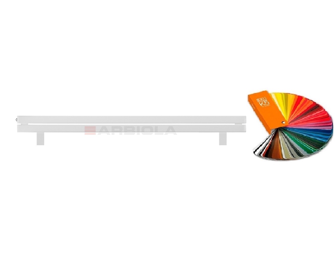Arbiola Gorizont Liner HZ 1750-36-02 секции цветной горизонтальный радиатор c боковым подключением с ножками