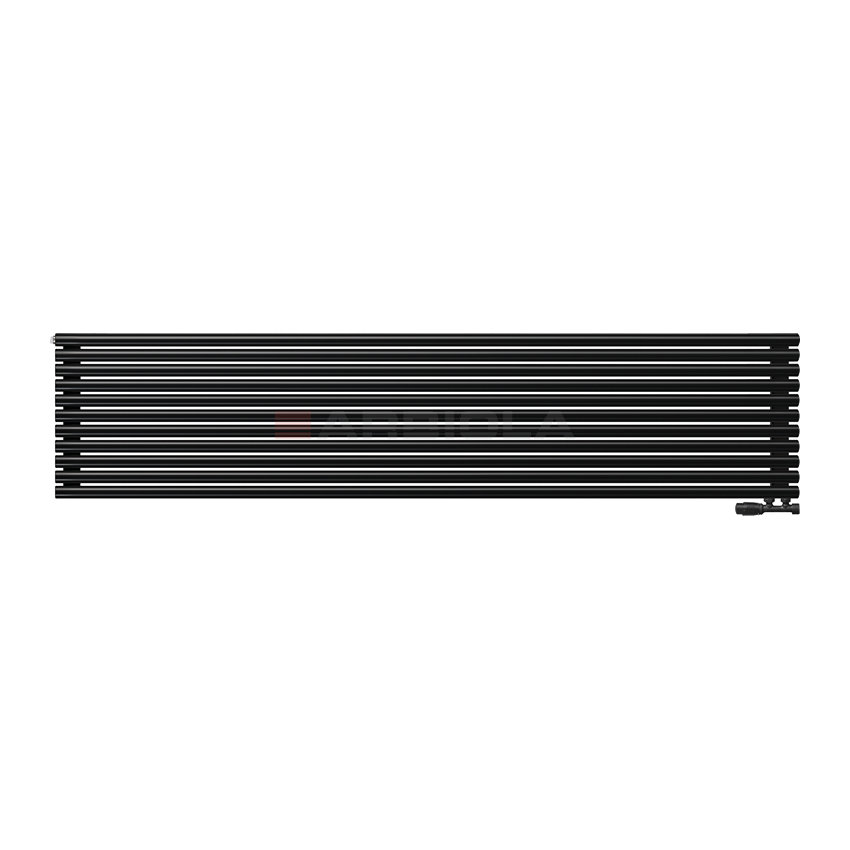 Arbiola Gorizont Iris V 2500-42-11 секции черный горизонтальный радиатор c нижним подключением Arbiola Gorizont Iris V 2500-42-11 секции черный горизонтальный радиатор c нижним подключением