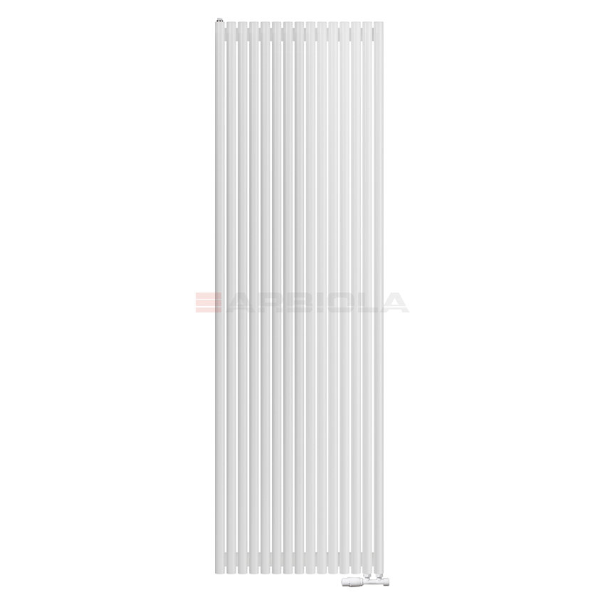 Arbiola Iris 42 V 2500-42-15 секции белый вертикальный радиатор c нижним подключением Arbiola Iris 42 V 2500-42-15 секции белый вертикальный радиатор c нижним подключением