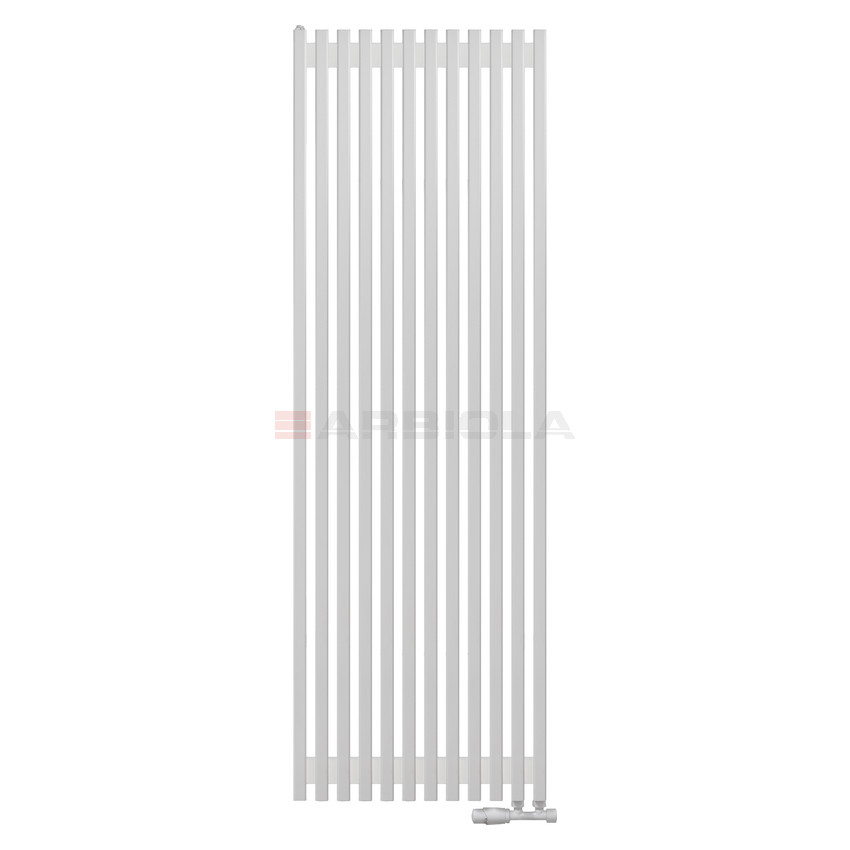 Arbiola Compact V 1750-63-12 секции белый вертикальный радиатор c нижним подключением Arbiola Compact V 1750-63-12 секции белый вертикальный радиатор c нижним подключением