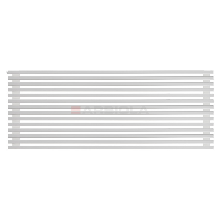 Arbiola Gorizont Compact H 1800-63-14 секции белый горизонтальный радиатор c боковым подключением Arbiola Gorizont Compact H 1800-63-14 секции белый горизонтальный радиатор c боковым подключением