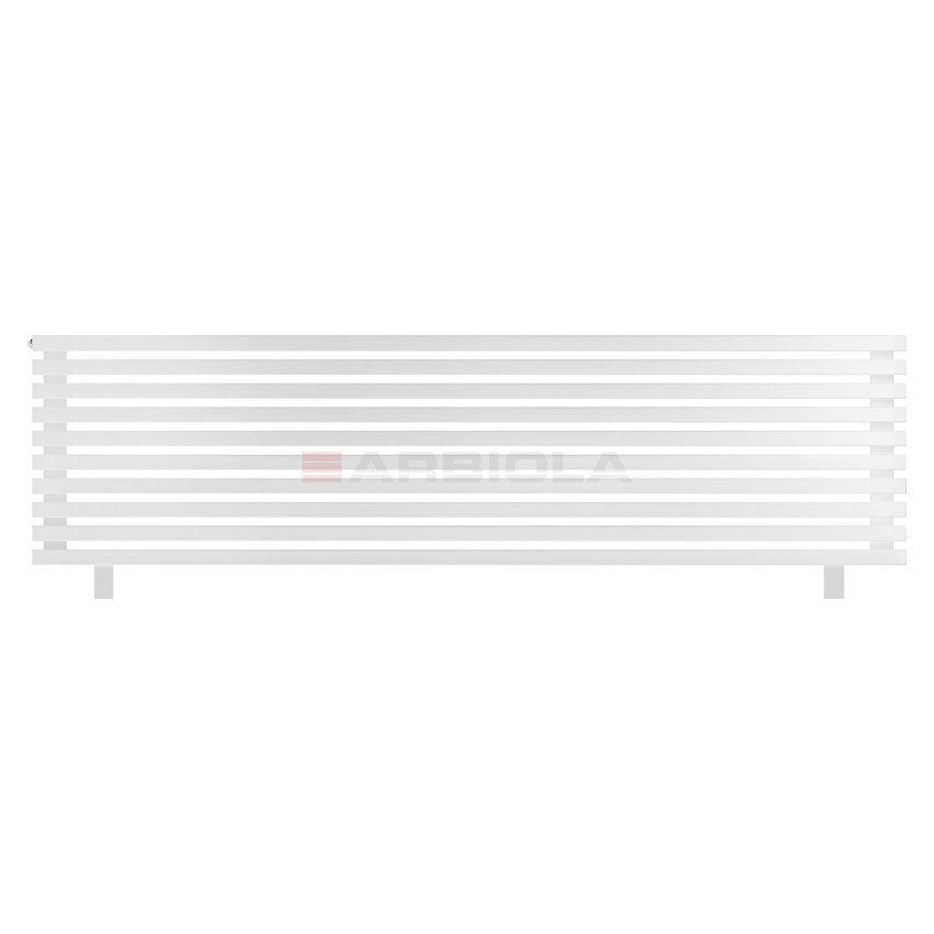 Arbiola Gorizont Ritmo HZ 2200-40-10 секций белый горизонтальный радиатор c боковым подключением (на ножках) Arbiola Gorizont Ritmo HZ 2200-40-10 секций белый горизонтальный радиатор c боковым подключением (на ножках)