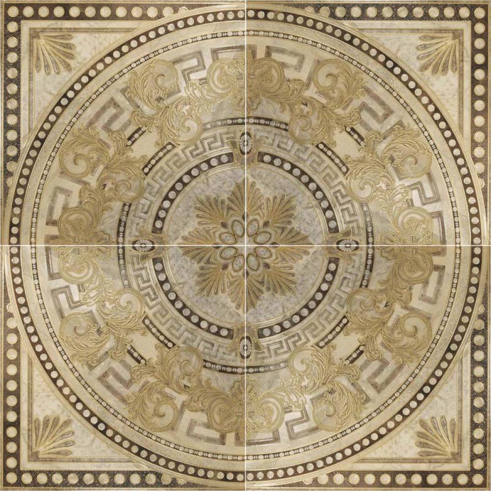 Ape Ceramica Rex Roseton Noor Cream 60x60 см Декор