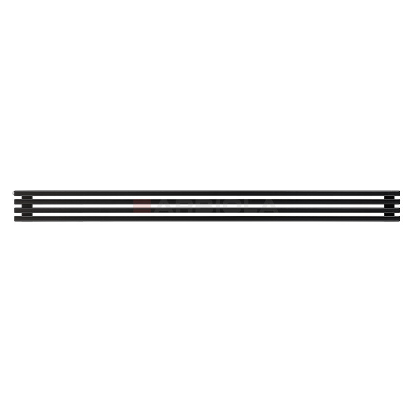 Arbiola Gorizont H 2500-63-04 секции черный горизонтальный радиатор c боковым подключением Arbiola Gorizont H 2500-63-04 секции черный горизонтальный радиатор c боковым подключением