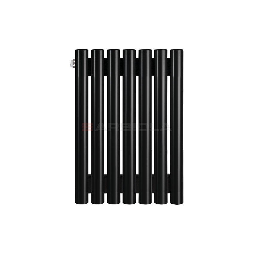 Arbiola Iris 42 H 500-42-07 секции черный вертикальный радиатор c боковым подключением Arbiola Iris 42 H 500-42-07 секции черный вертикальный радиатор c боковым подключением