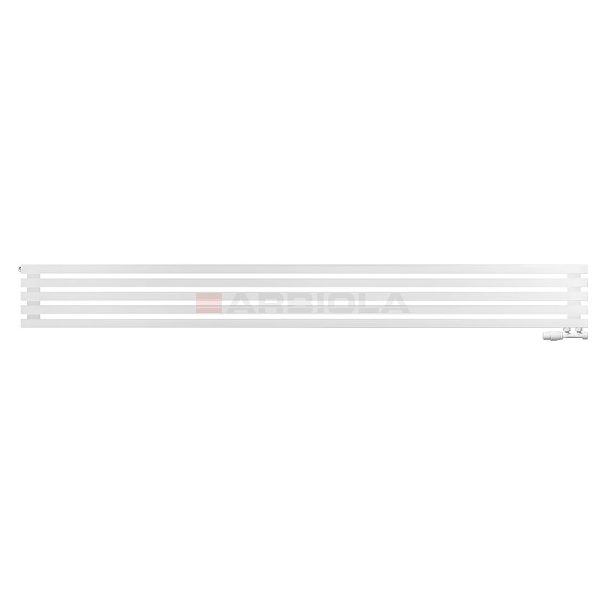 Arbiola Ritmo Gorizont V 2500-40-05 секций белый горизонтальный радиатор c нижним подключением