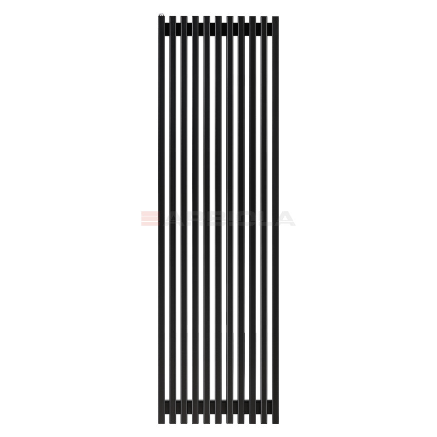 Arbiola Compact H 1750-63-11 секции черный вертикальный радиатор c боковым подключением Arbiola Compact H 1750-63-11 секции черный вертикальный радиатор c боковым подключением