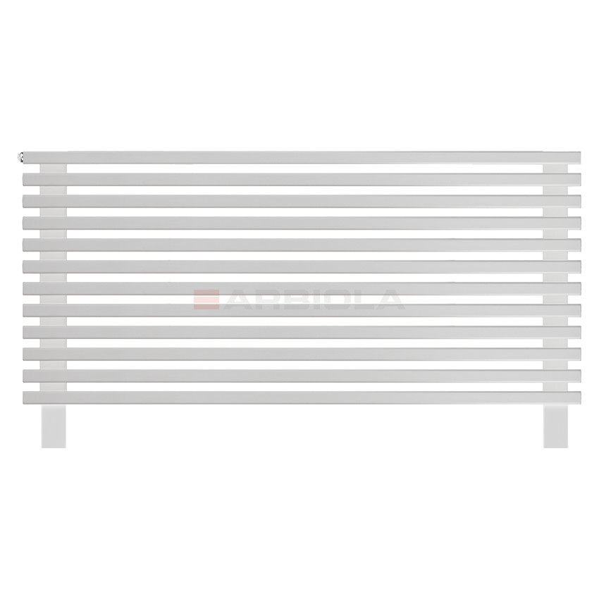Arbiola Gorizont Compact HZ 1500-63-12 секции белый горизонтальный радиатор c боковым подключением с ножками Arbiola Gorizont Compact HZ 1500-63-12 секции белый горизонтальный радиатор c боковым подключением с ножками