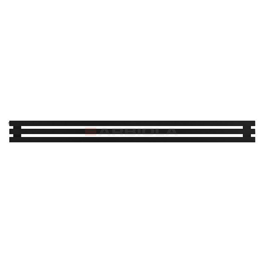 Arbiola Gorizont Ritmo H 1500-40-03 секции чёрный горизонтальный радиатор c боковым подключением Arbiola Gorizont Ritmo H 1500-40-03 секции чёрный горизонтальный радиатор c боковым подключением