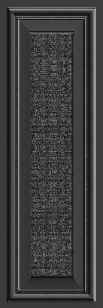 Settecento Park Avenue black 24x72 см Настенная плитка