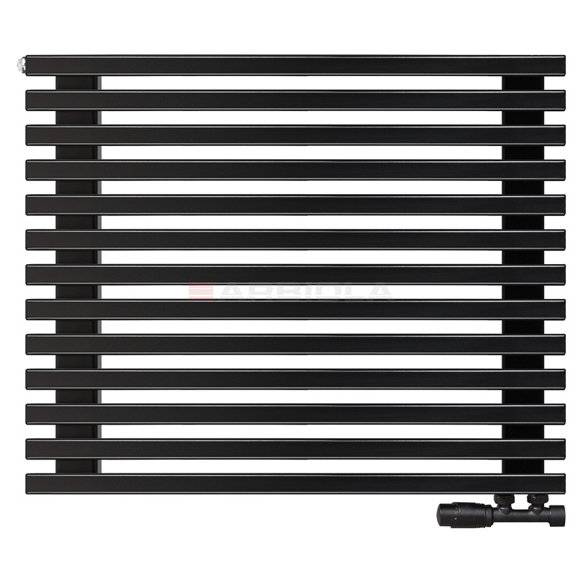 Arbiola Gorizont Compact V 1000-63-13 секции черный горизонтальный радиатор c нижним подключением Arbiola Gorizont Compact V 1000-63-13 секции черный горизонтальный радиатор c нижним подключением