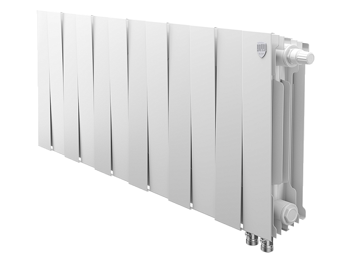 Royal Thermo Piano Forte Bianco Traffico VDR 300/12 секции БиМеталлический радиатор