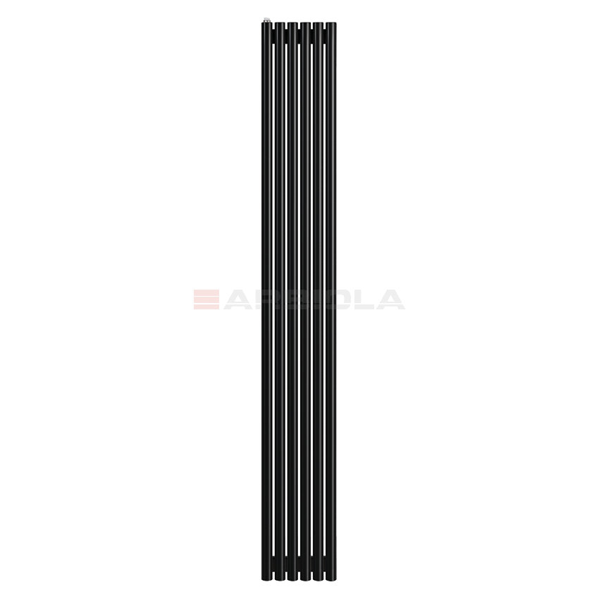 Arbiola Iris 42 H 2200-42-06 секции черный вертикальный радиатор c боковым подключением