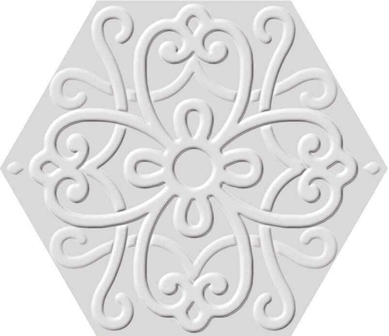 ITT Ceramic Flora White 23,2X26,7 см Напольная плитка ITT Ceramic Flora White 23,2X26,7 см Напольная плитка