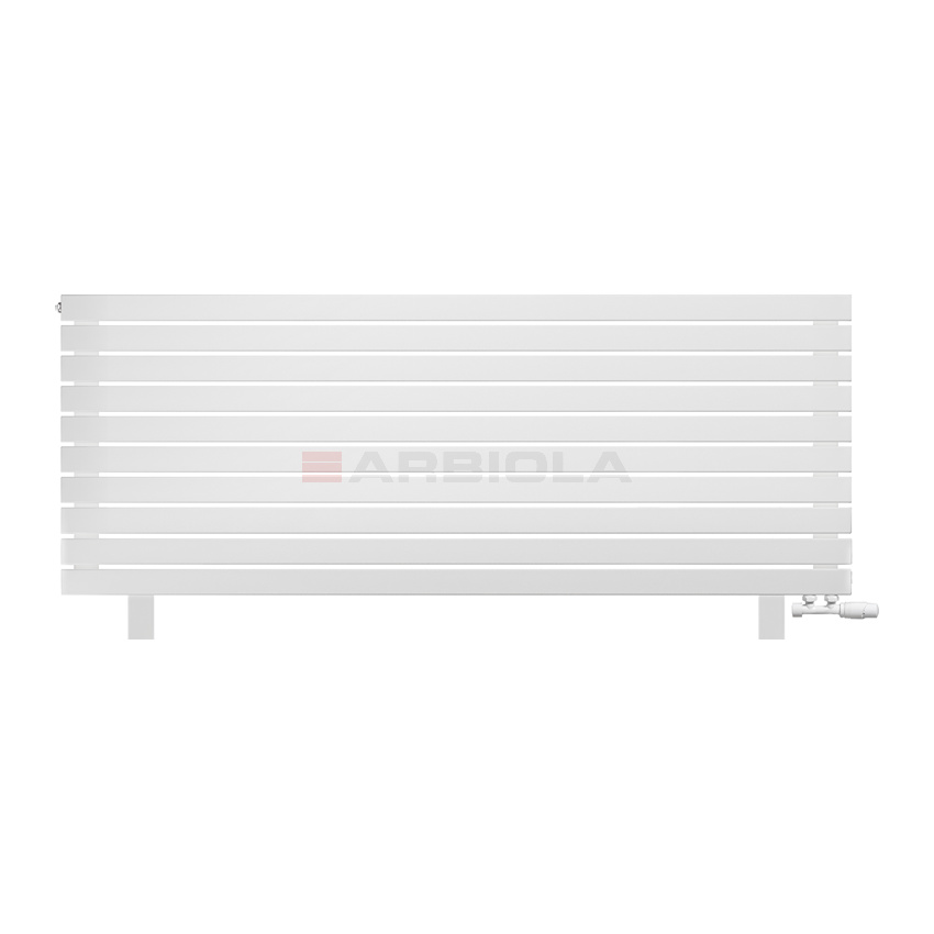 Arbiola Gorizont Liner VZ 1750-36-10 секции белый горизонтальный радиатор c нижним подключением с ножками Arbiola Gorizont Liner VZ 1750-36-10 секции белый горизонтальный радиатор c нижним подключением с ножками