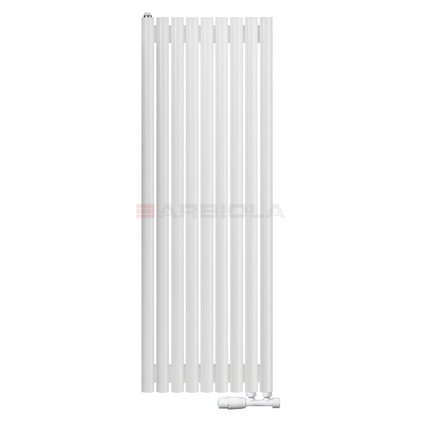 Arbiola Iris 42 V 1000-42-09 секции белый вертикальный радиатор c нижним подключением Arbiola Iris 42 V 1000-42-09 секции белый вертикальный радиатор c нижним подключением