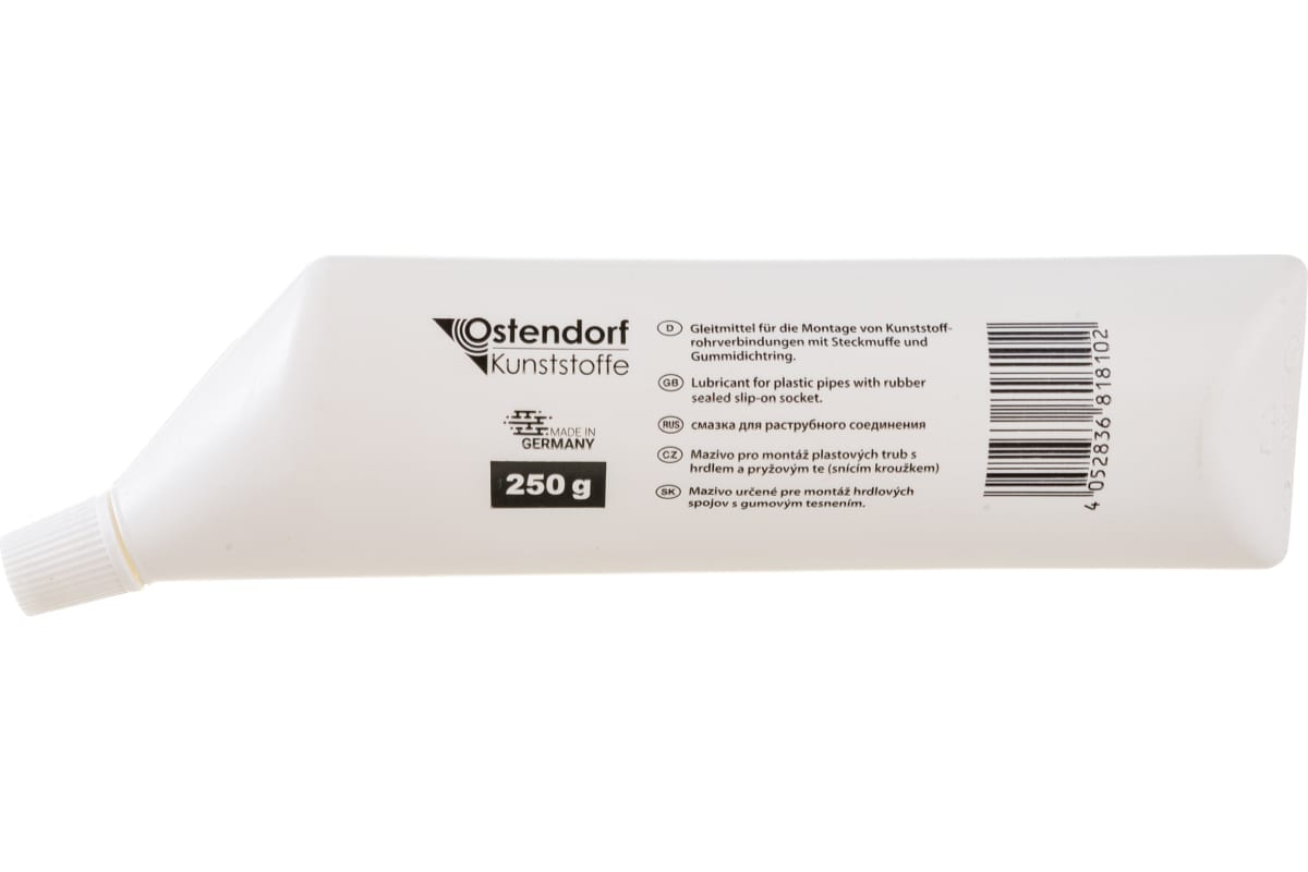 Ostendorf Сантехническая смазка 250 гр Ostendorf Сантехническая смазка 250 гр
