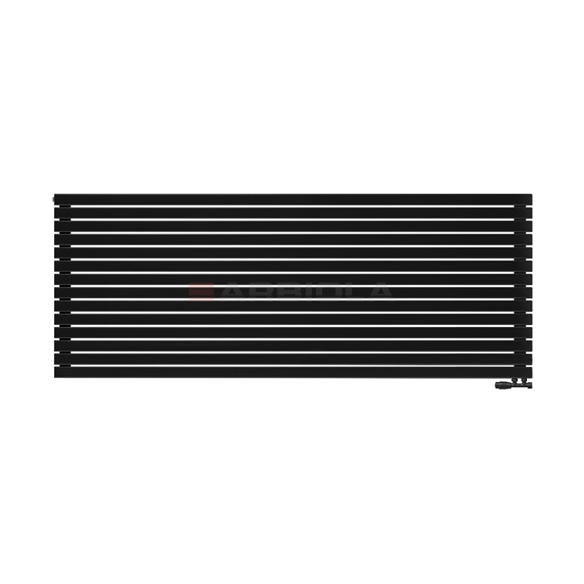 Arbiola Gorizont Liner V 2500-36-14 секции черный горизонтальный радиатор c нижним подключением Arbiola Gorizont Liner V 2500-36-14 секции черный горизонтальный радиатор c нижним подключением