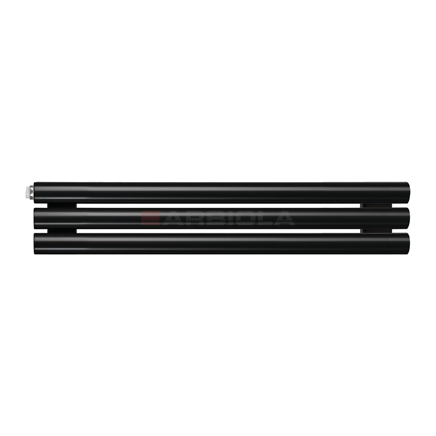 Arbiola Gorizont Iris H 1000-42-03 секции черный горизонтальный радиатор c боковым подключением Arbiola Gorizont Iris H 1000-42-03 секции черный горизонтальный радиатор c боковым подключением