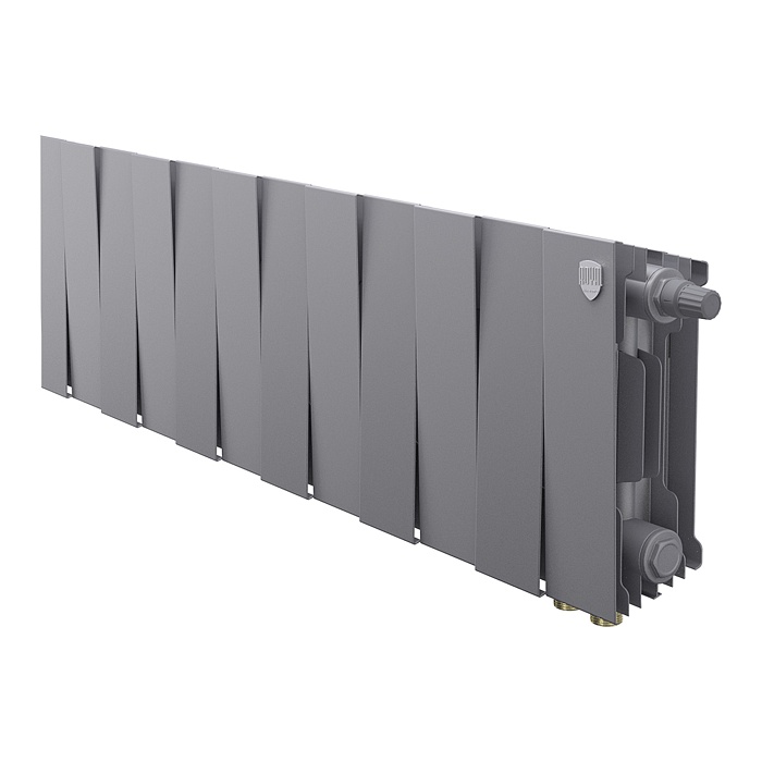 Royal Thermo Piano Forte Silver Satin VDR 200/12 секции БиМеталлический радиатор Royal Thermo Piano Forte Silver Satin VDR 200/12 секции БиМеталлический радиатор