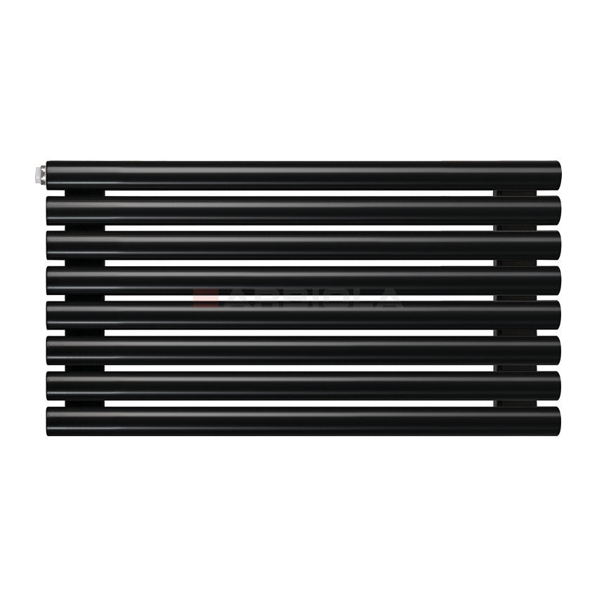 Arbiola Gorizont Iris H 1000-42-08 секции черный горизонтальный радиатор c боковым подключением Arbiola Gorizont Iris H 1000-42-08 секции черный горизонтальный радиатор c боковым подключением