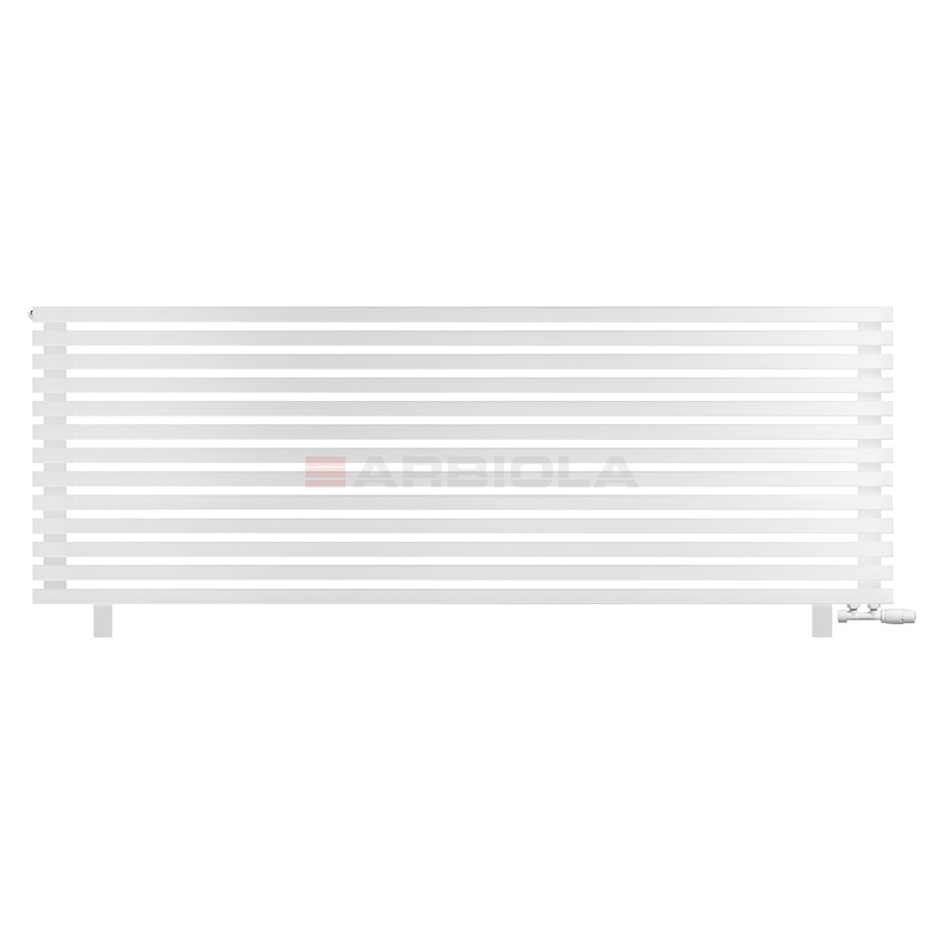 Arbiola Gorizont Ritmo VZ 2200-40-13 секций белый горизонтальный радиатор c нижним подключением (на ножках)